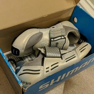 Shimano road biking shoes